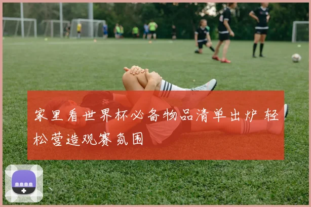 家里看世界杯必备物品清单出炉 轻松营造观赛氛围